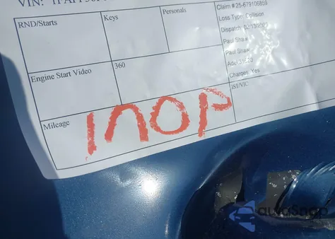 2000 Ford Focus Se z USA, uszkodzony, nr VIN 1FAFP36P0YW375218